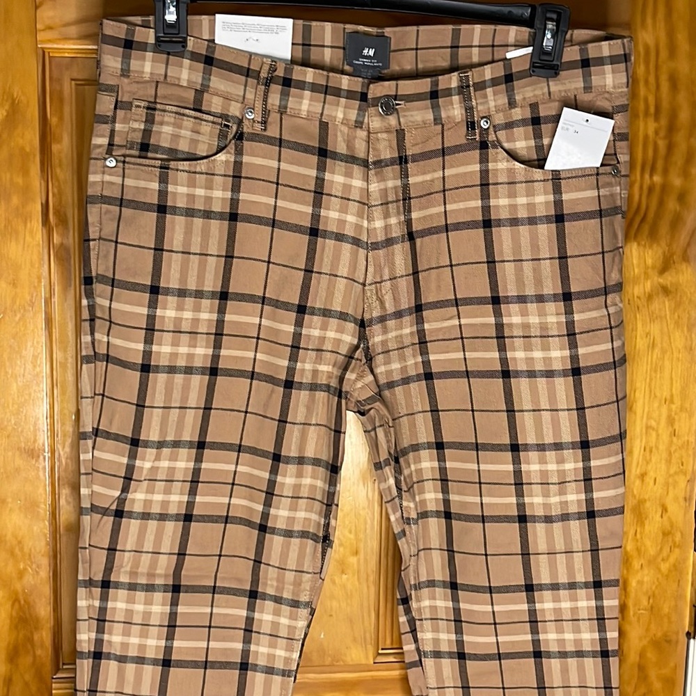 H&M skinny fit coupe moulante size 34